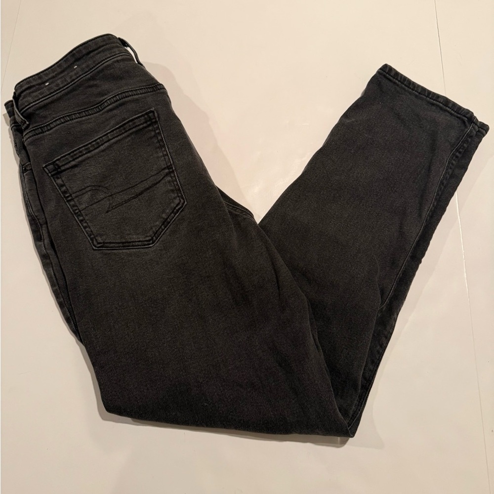 American Eagle Outfitters Dark Gray Stretch Jeans
